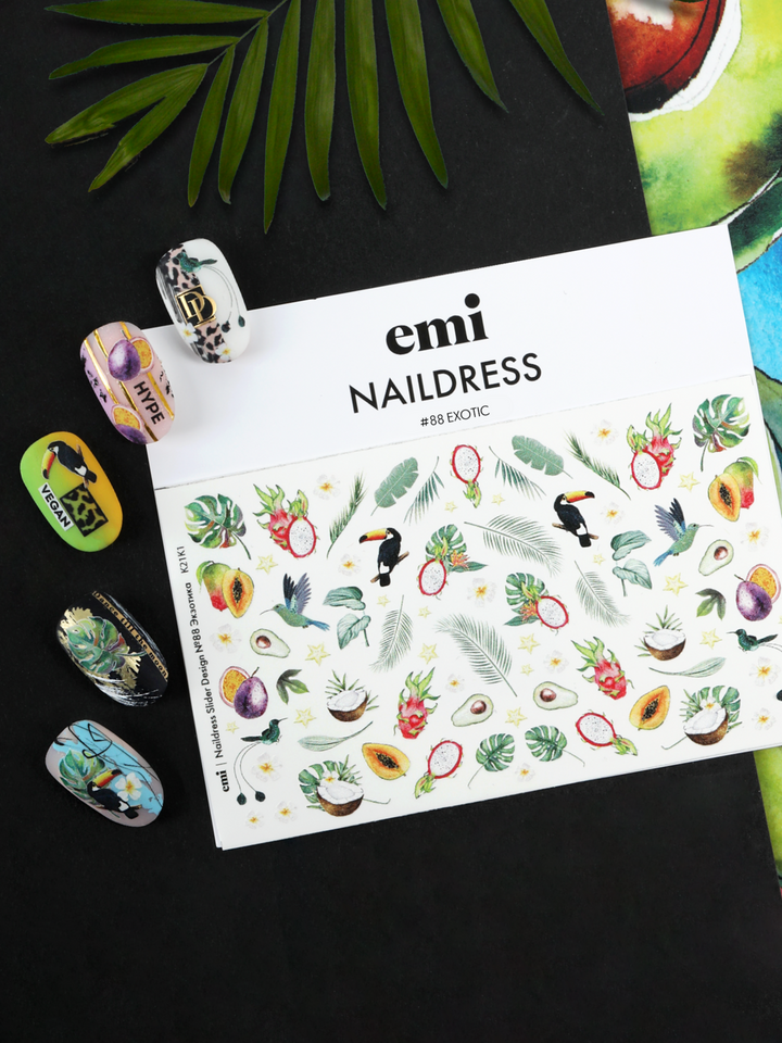 Naildress Slider Design #88 Exotic