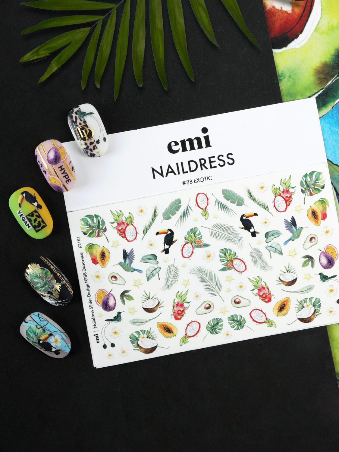 EMI Naildress Slider Design – #88 Exotic