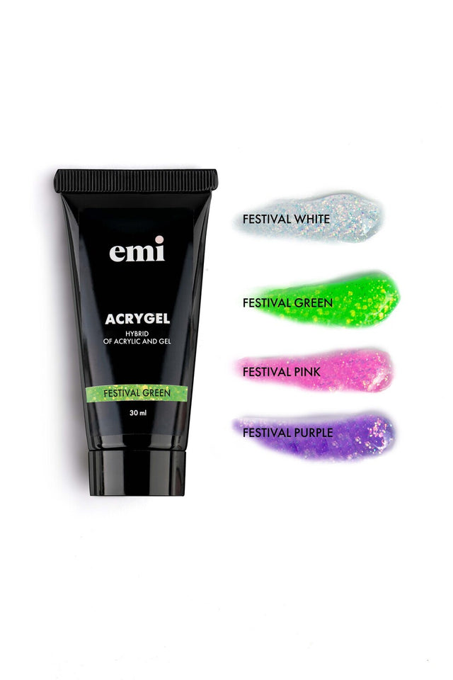 Acrygel Festival Green, 30ml.