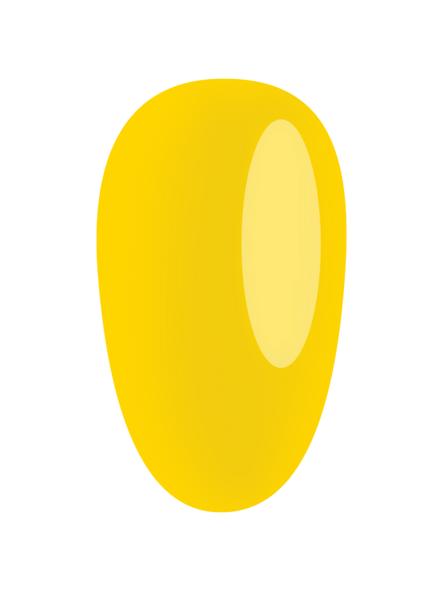E.MiLac for pedicure Yellow #6, 9 ml.