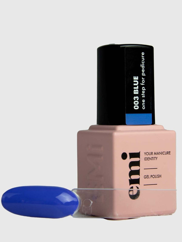 E.MiLac for pedicure Blue #3, 9 ml.