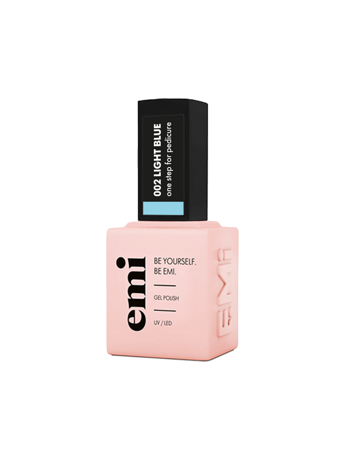 E.MiLac for pedicure Light blue #2, 9 ml.