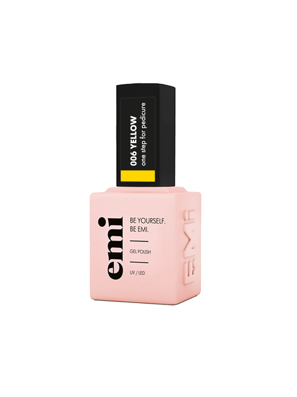 E.MiLac for pedicure Yellow #6, 9 ml.