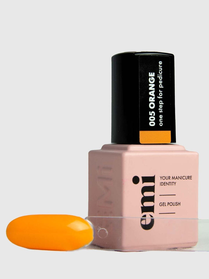 E.MiLac für Pediküre Orange #5, 9 ml.