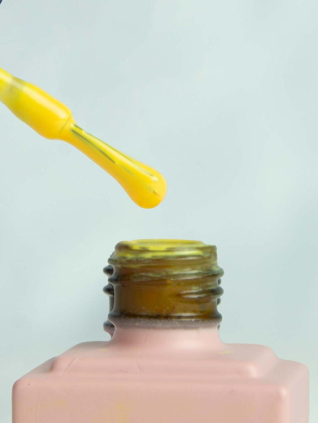 E.MiLac for pedicure Yellow #6, 9 ml.