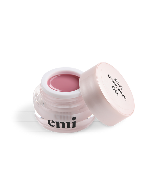 Weiches dunkelrosa Gel, 5/15 g.