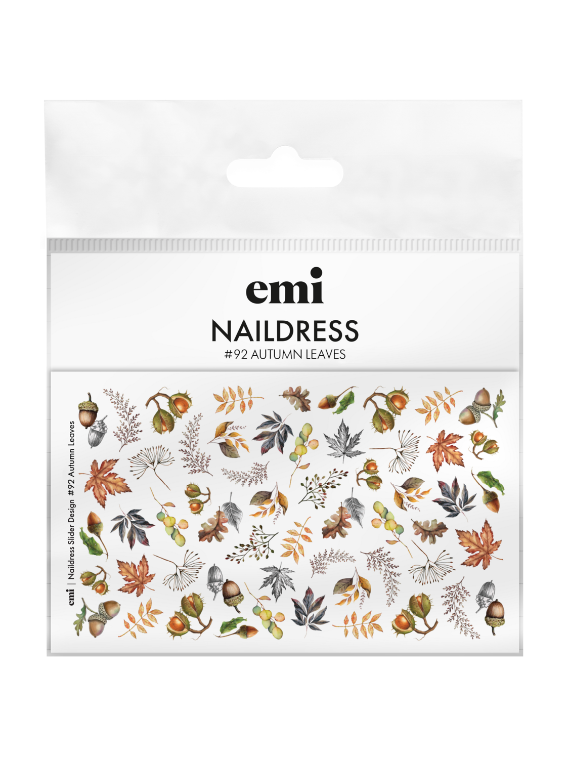 EMI Naildress Slider Design – #92 Autumn Leaves