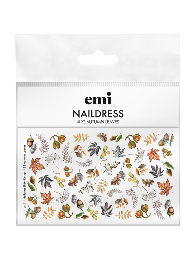 EMI Naildress Slider Design – #92 Autumn Leaves