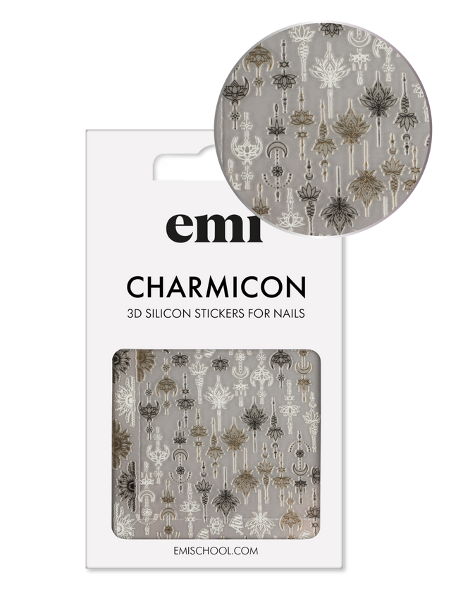 EMI Charmicon 3D Silicone Stickers – #223 Boho (EMI-757)