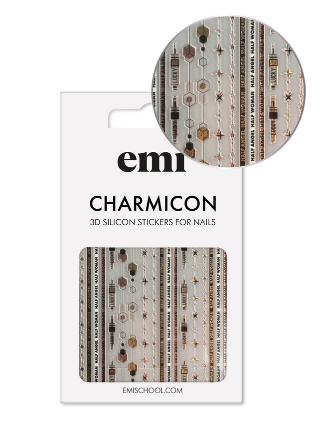 EMI Charmicon 3D Silicone Stickers – #224 Lucky (EMI-758)