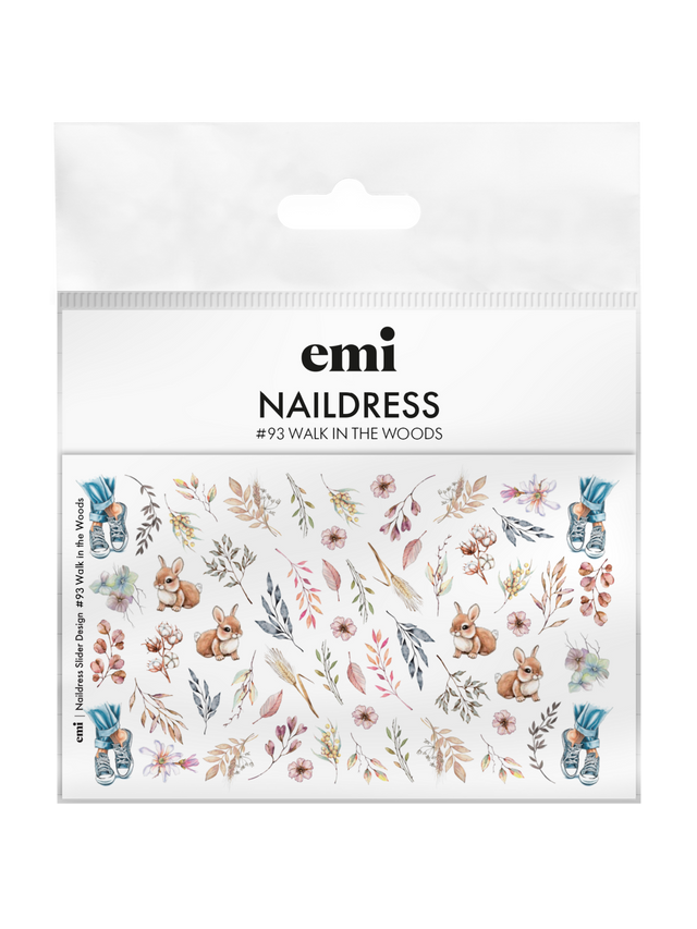 EMI Naildress Slider Design – #93 Walk in the woods