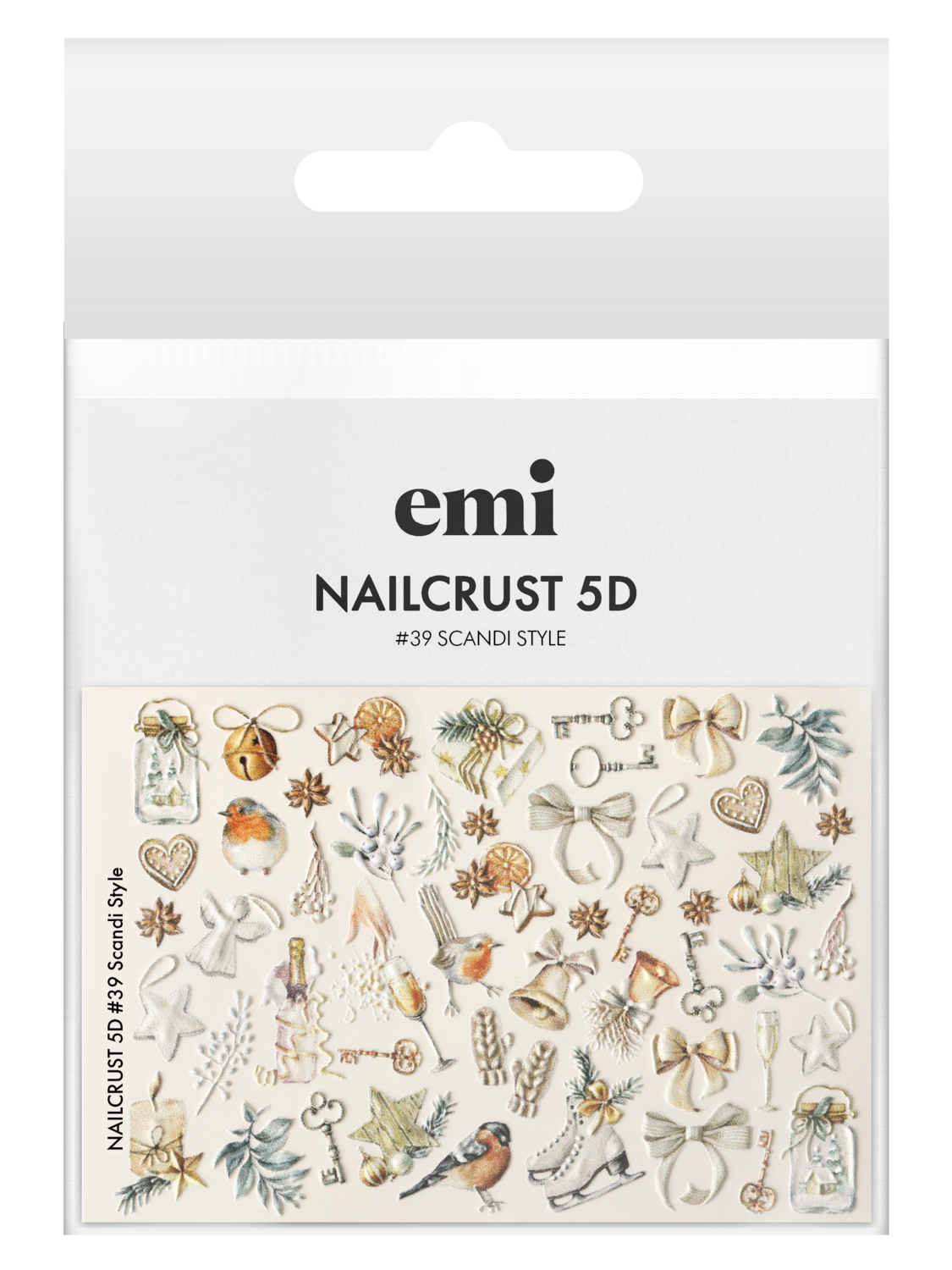 NAILCRUST 5D #39 Scandi Style