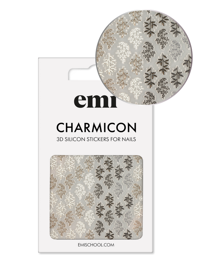 EMI Charmicon 3D Silicone Stickers – #225 Natural Pattern (EMI-760)