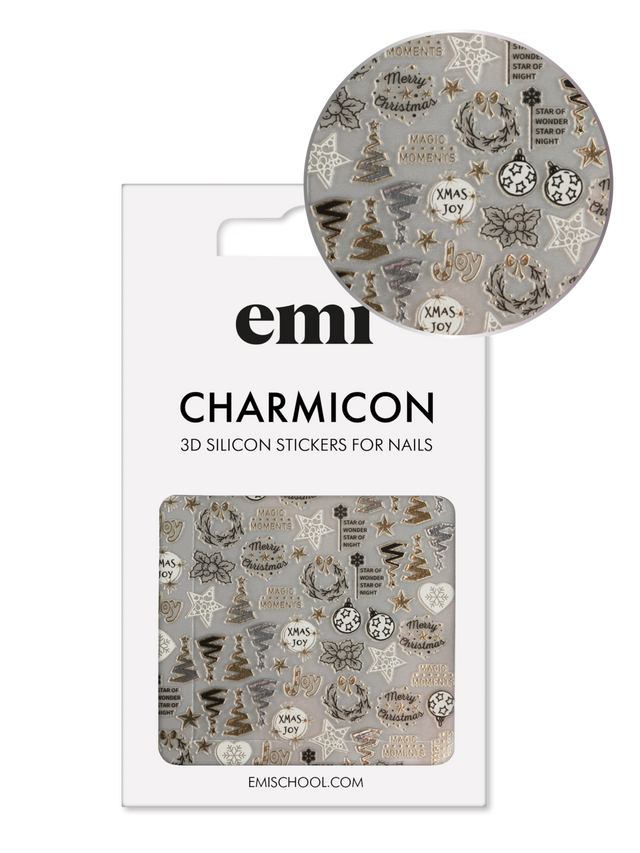EMI Charmicon 3D Silicone Stickers – #227 Holiday Moments (EMI-761)