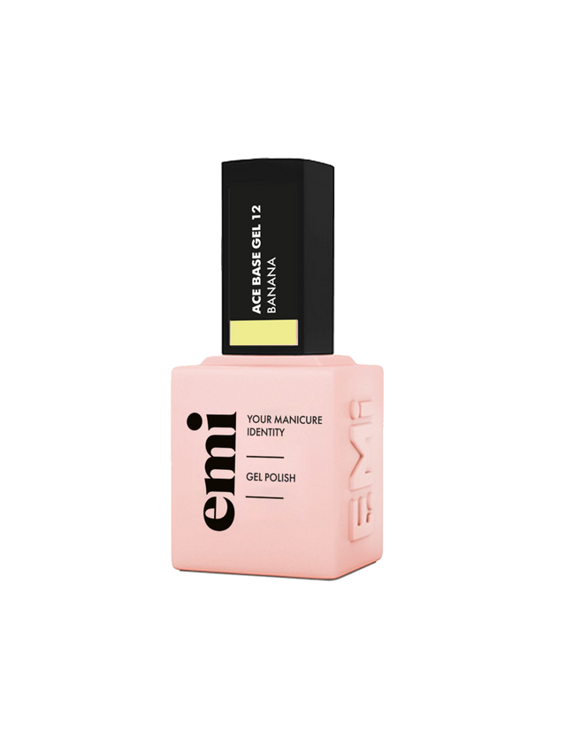 E.MiLac Ace Basisgel #12 Banane, 9 ml.