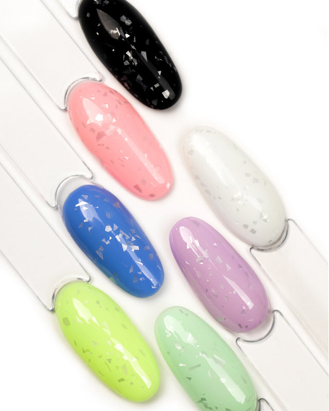 E.MiLac Silver Drop Top Gel, 9 ml