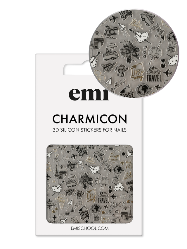 EMI Charmicon 3D Silicone Stickers – #232 Journey 1