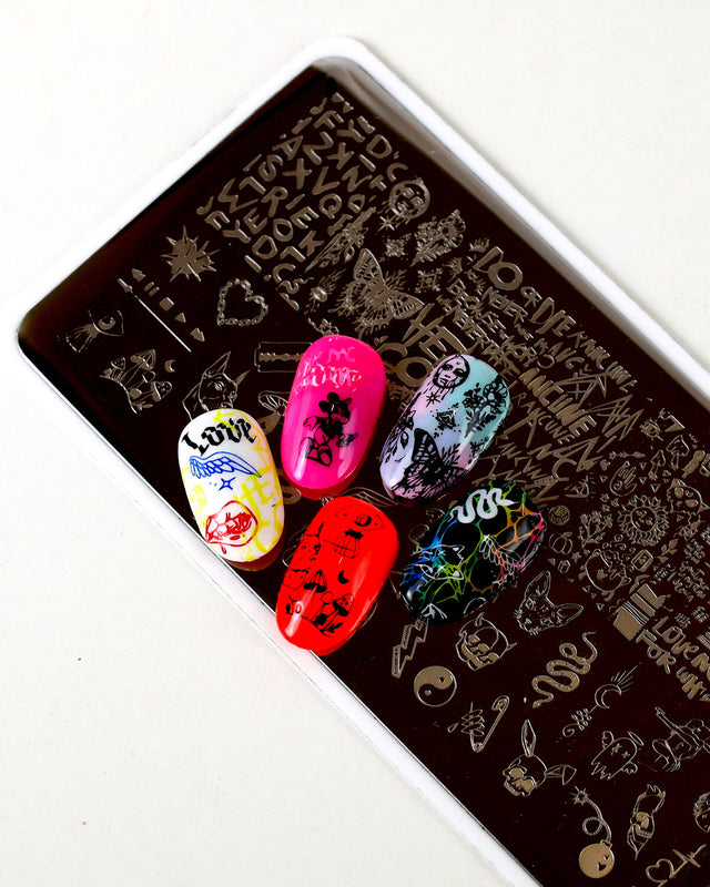 Stempelplatte Nr. 11 Symbole