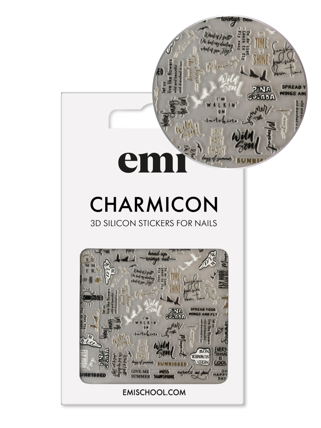EMI Charmicon 3D Silicone Stickers – #233 Journey 2