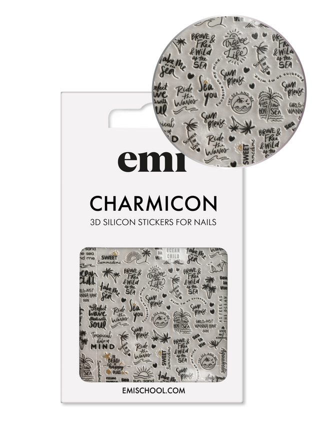 EMI Charmicon 3D Silicone Stickers – #234 Summer day