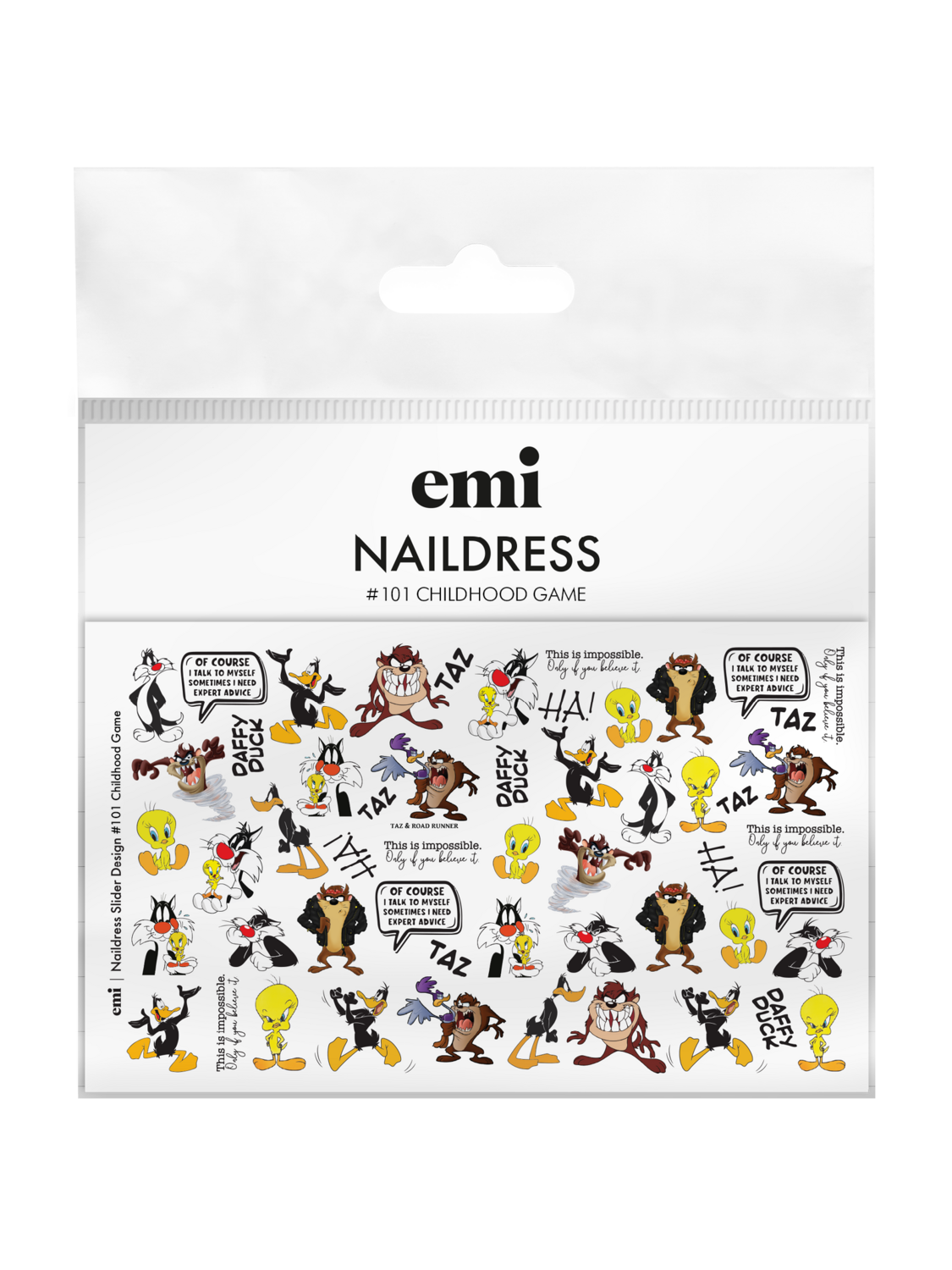 EMI Naildress Slider Design – #101 Childhood Play
