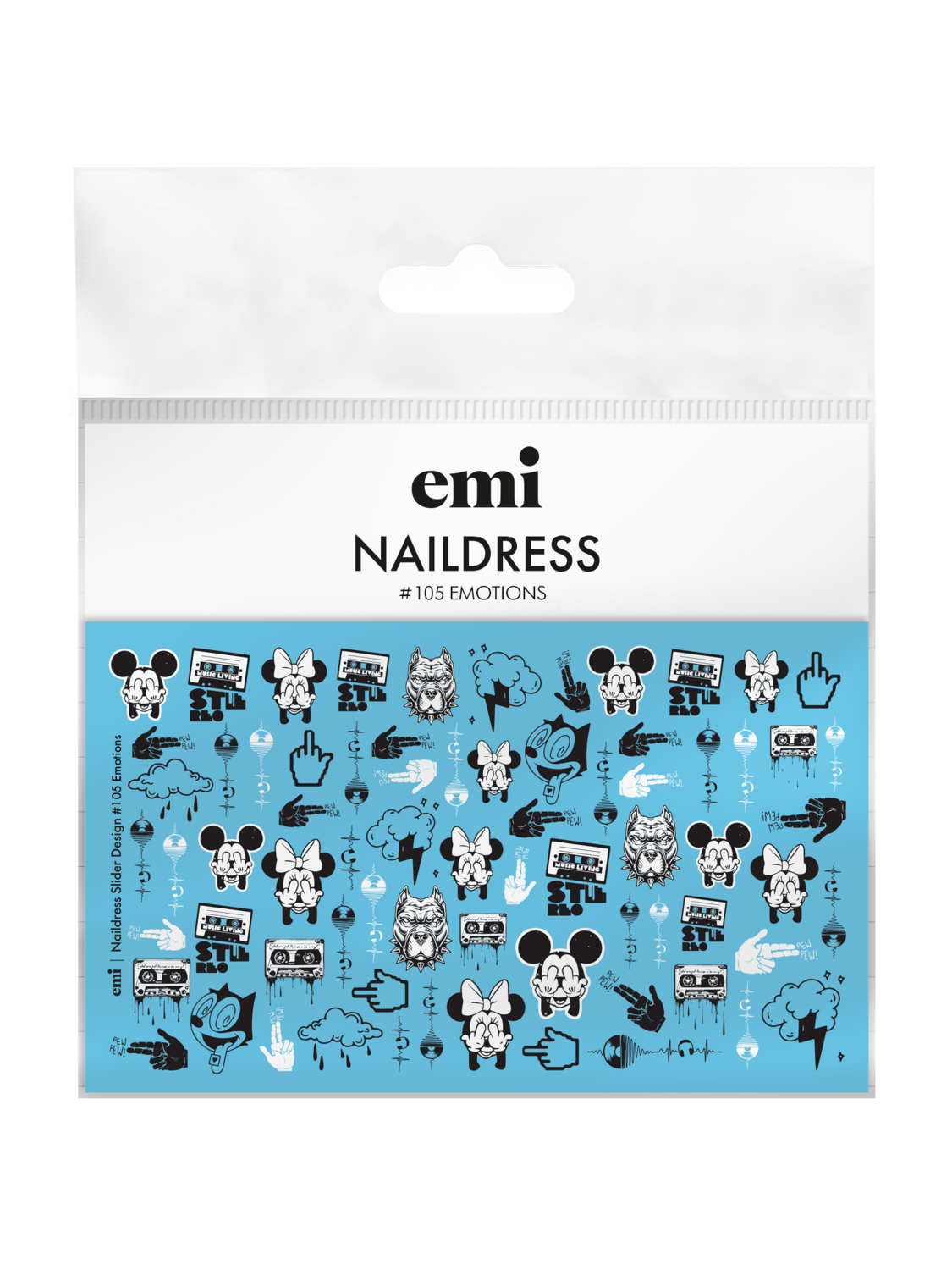EMI Naildress Slider Design – #105 Emotions