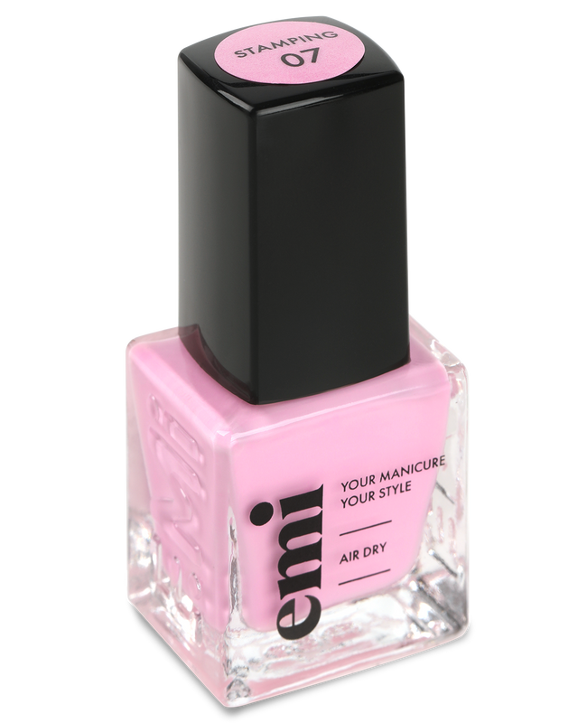 Nail Polish for Stamping Pink #7, 9 ml.