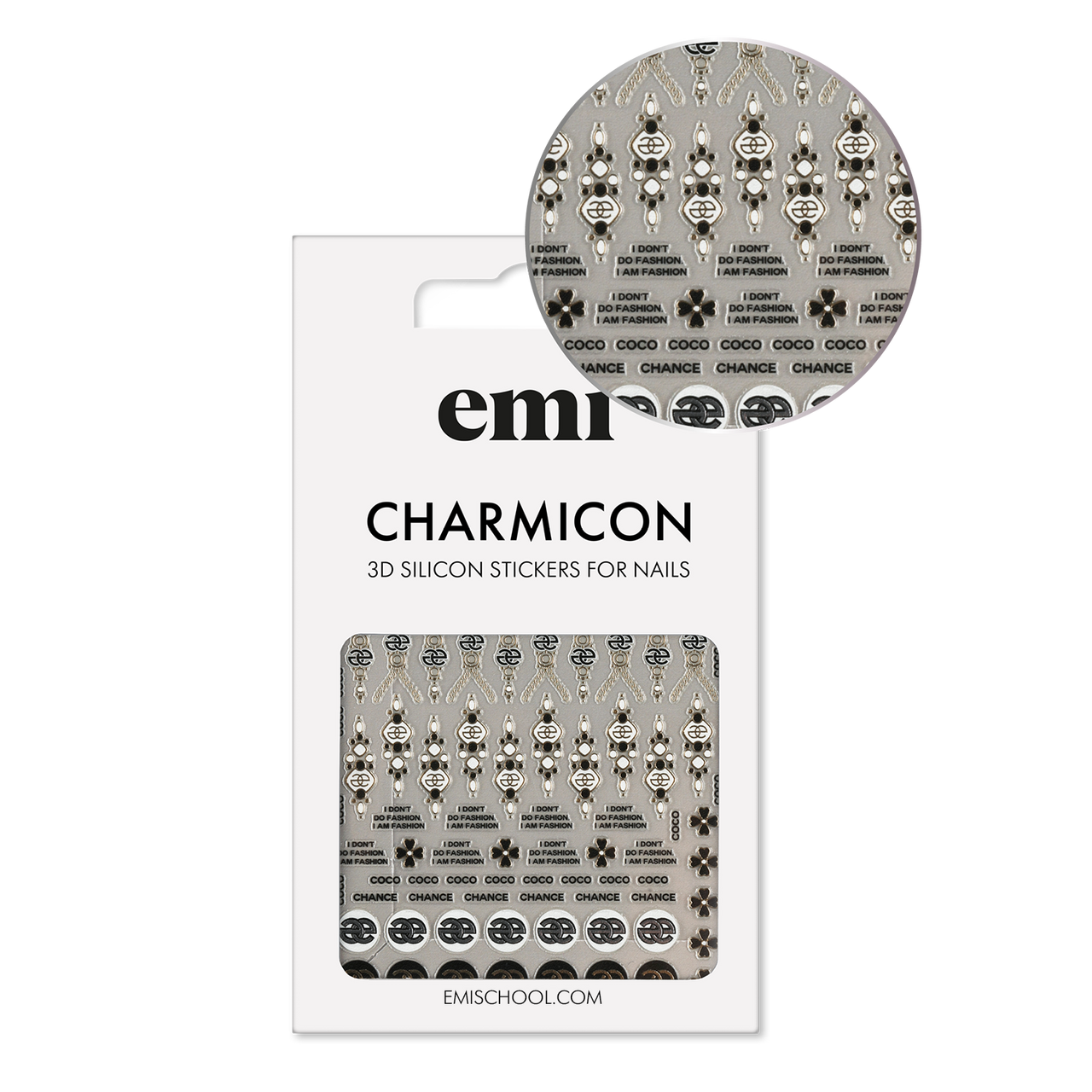 Charmicon 3D Silicone Stickers #235 Chance