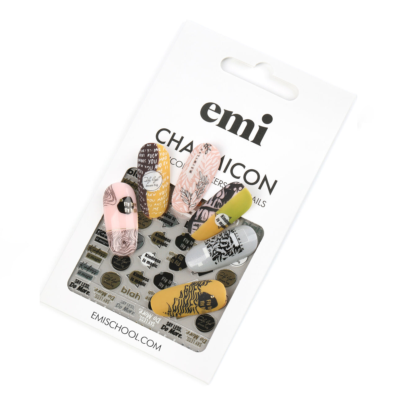 Charmicon 3D Silicone Stickers #242 Dreamy phrases