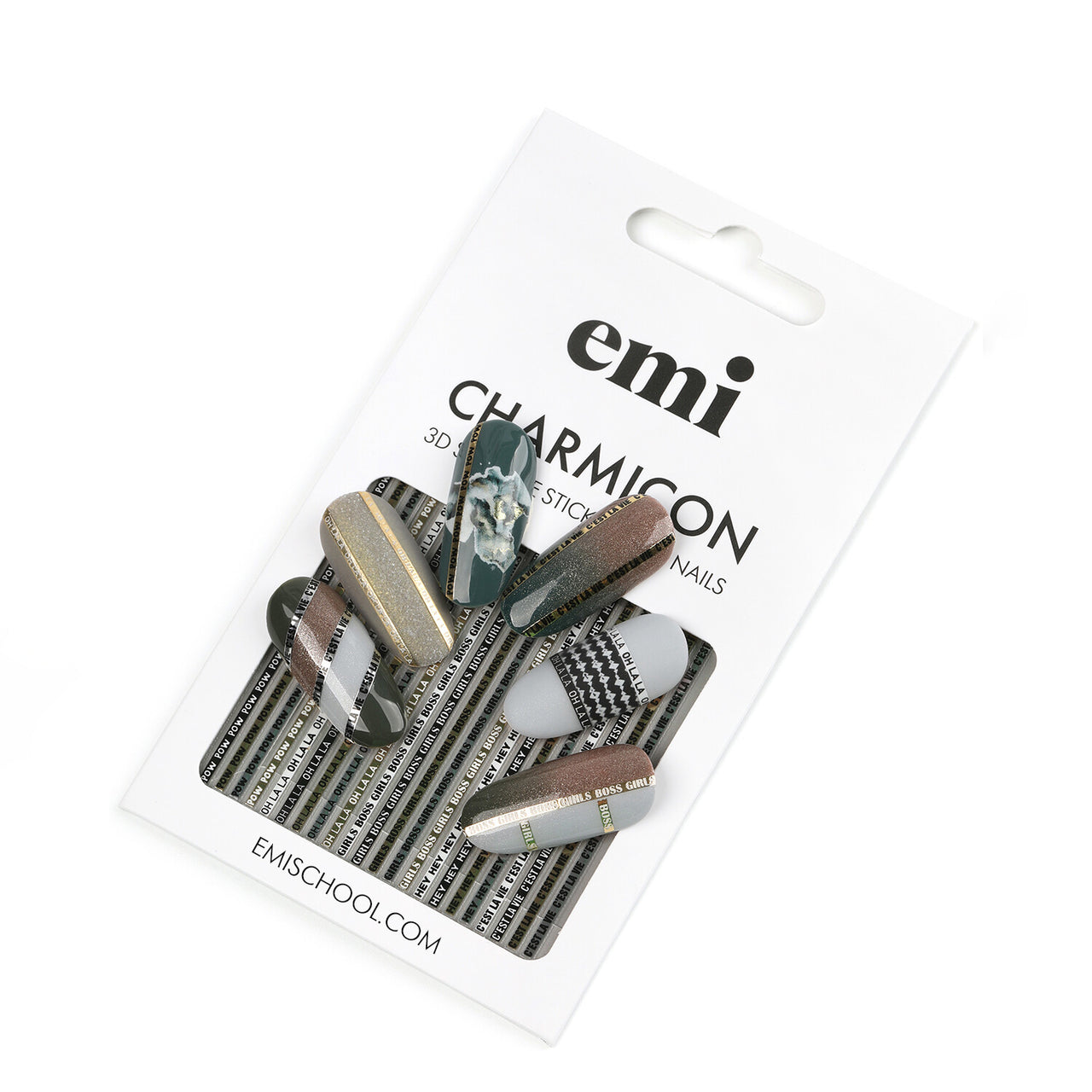 Charmicon 3D Silicone Stickers #244 Oh la la