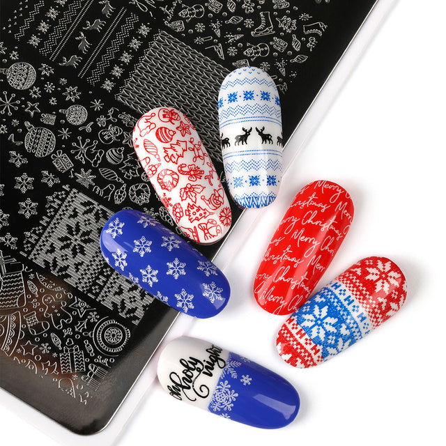 Stempelplatte #14 Wintertag