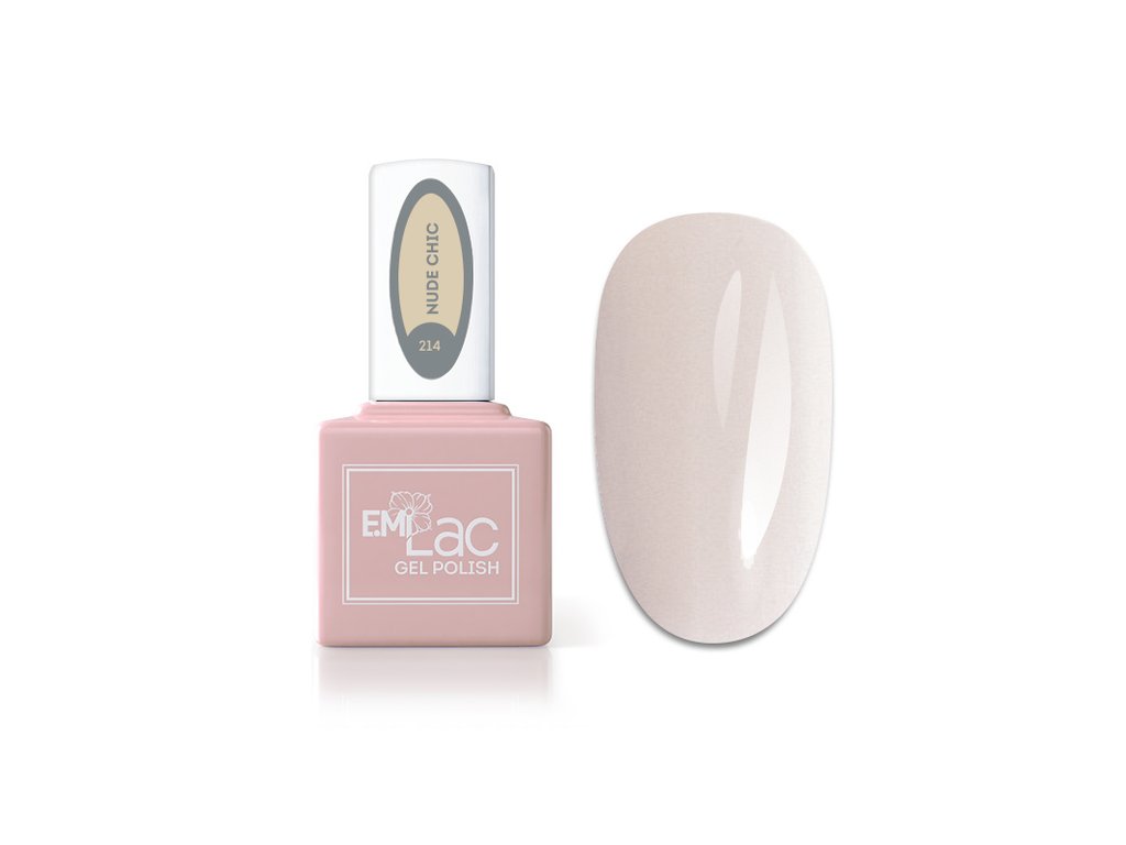 E.MiLac Gellak 9ml / nude chic # 214
