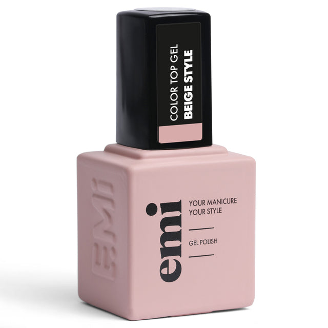 E.MiLac Color Top Beige Style, 9 ml.