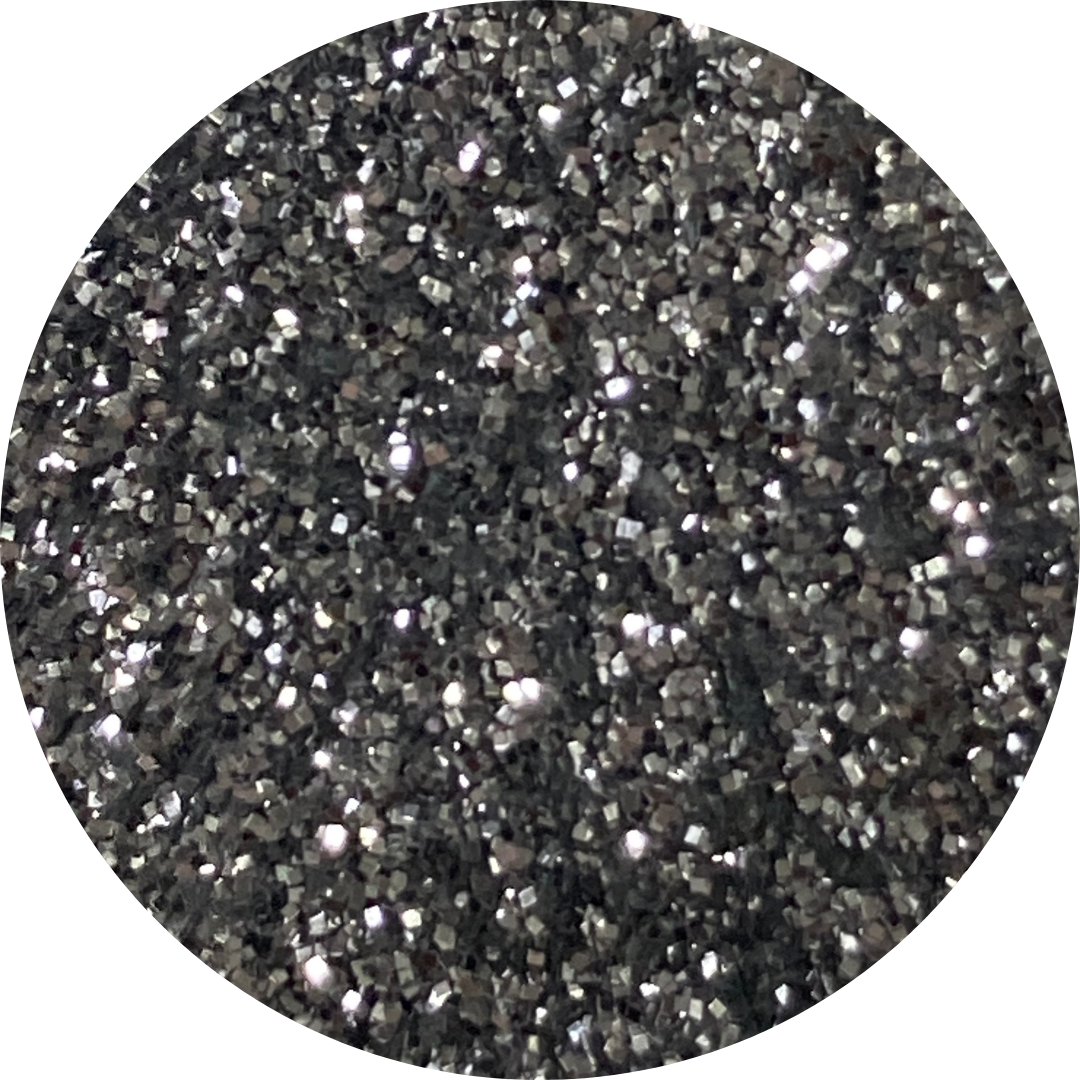 YN Silver glitter