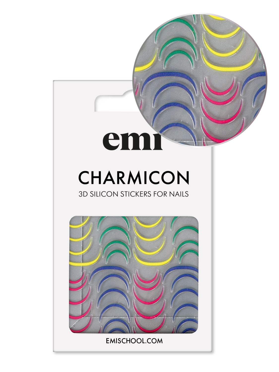 EMI Charmicon 3D Silicone Stickers – #205 Bright Lunula