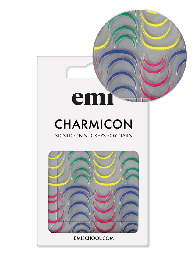 EMI Charmicon 3D Silicone Stickers – #205 Bright Lunula