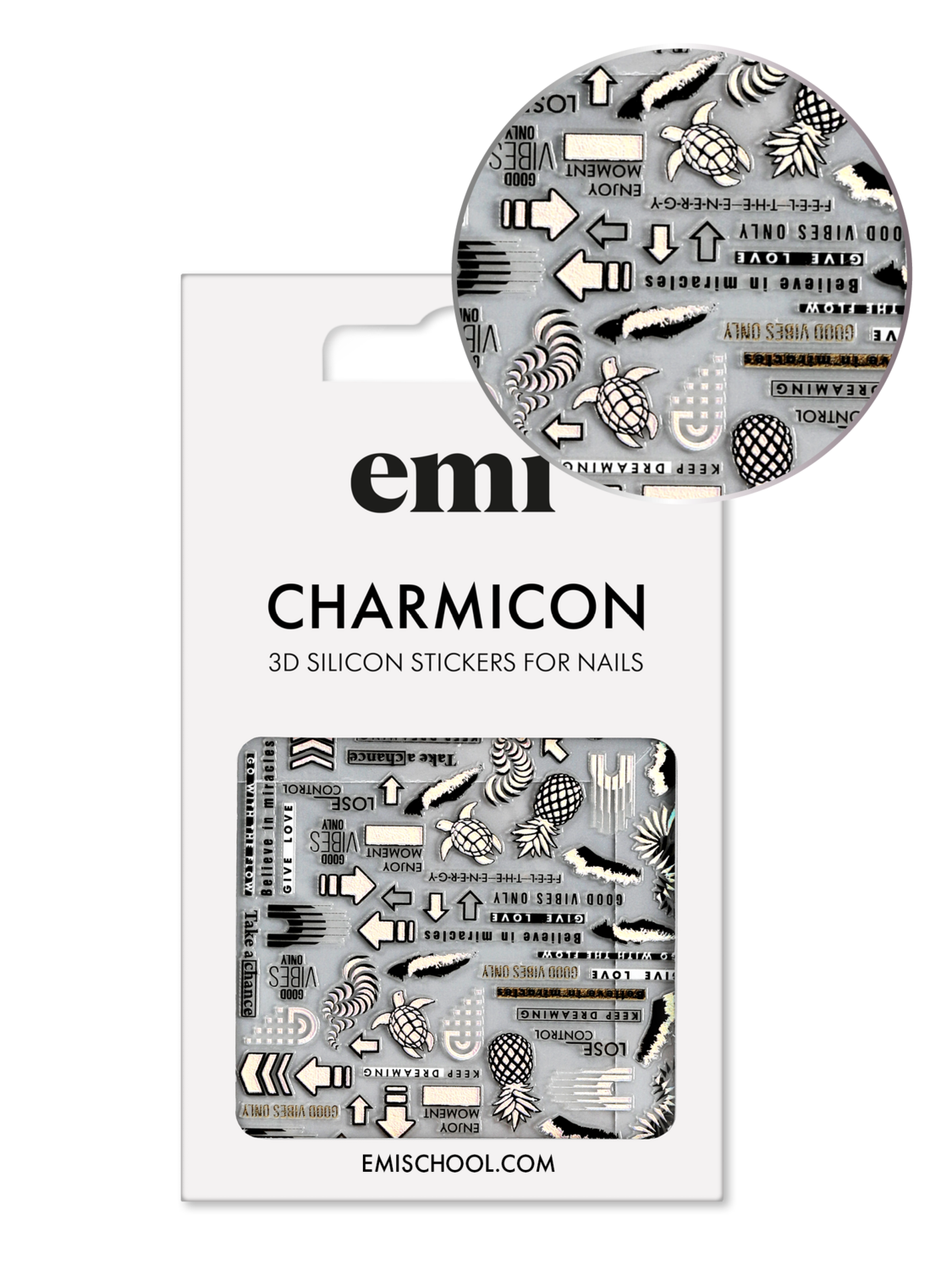 EMI Charmicon 3D Silicone Stickers – #213 Reflections