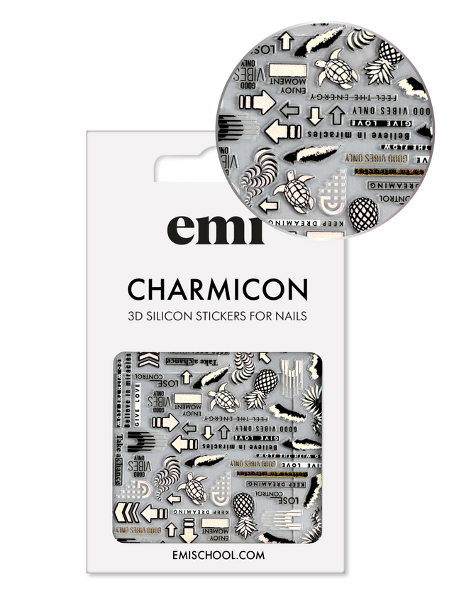 EMI Charmicon 3D Silicone Stickers – #213 Reflections