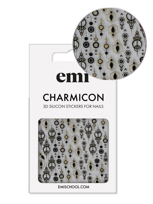 EMI Charmicon 3D Silicone Stickers – #214 Fancy Patterns