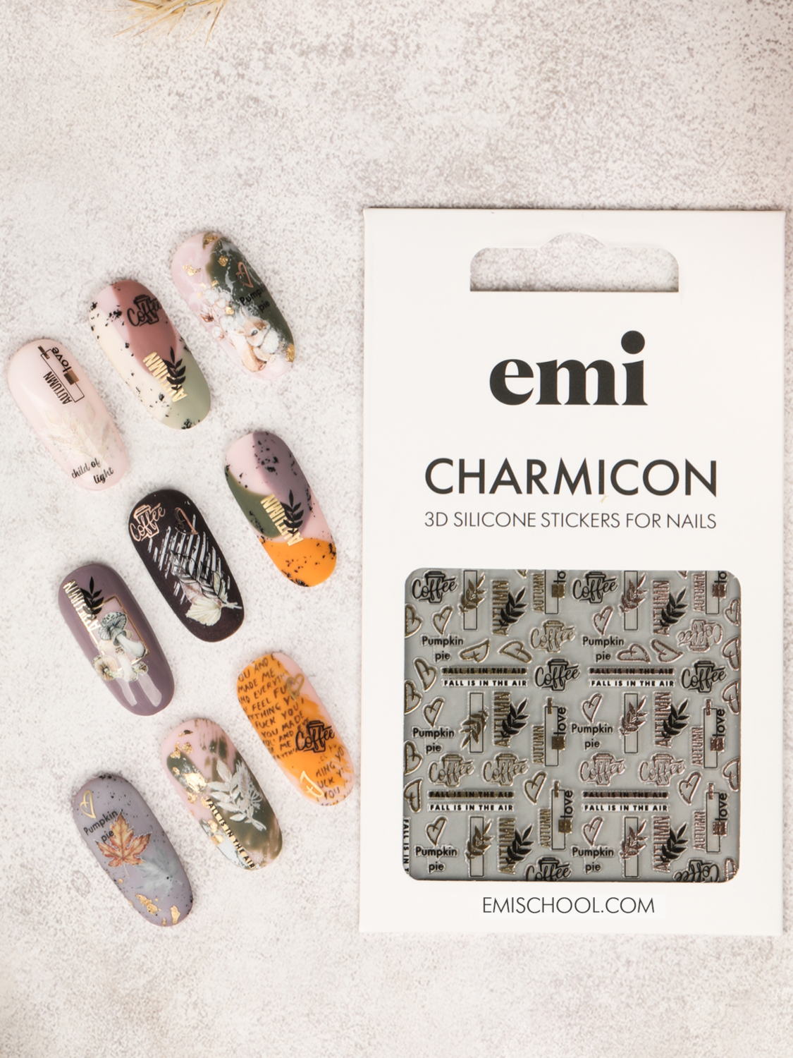 EMI Charmicon 3D Silicone Stickers – #217 Stardust