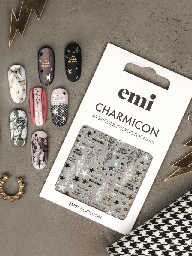 EMI Charmicon 3D Silicone Stickers – #218 Starfall