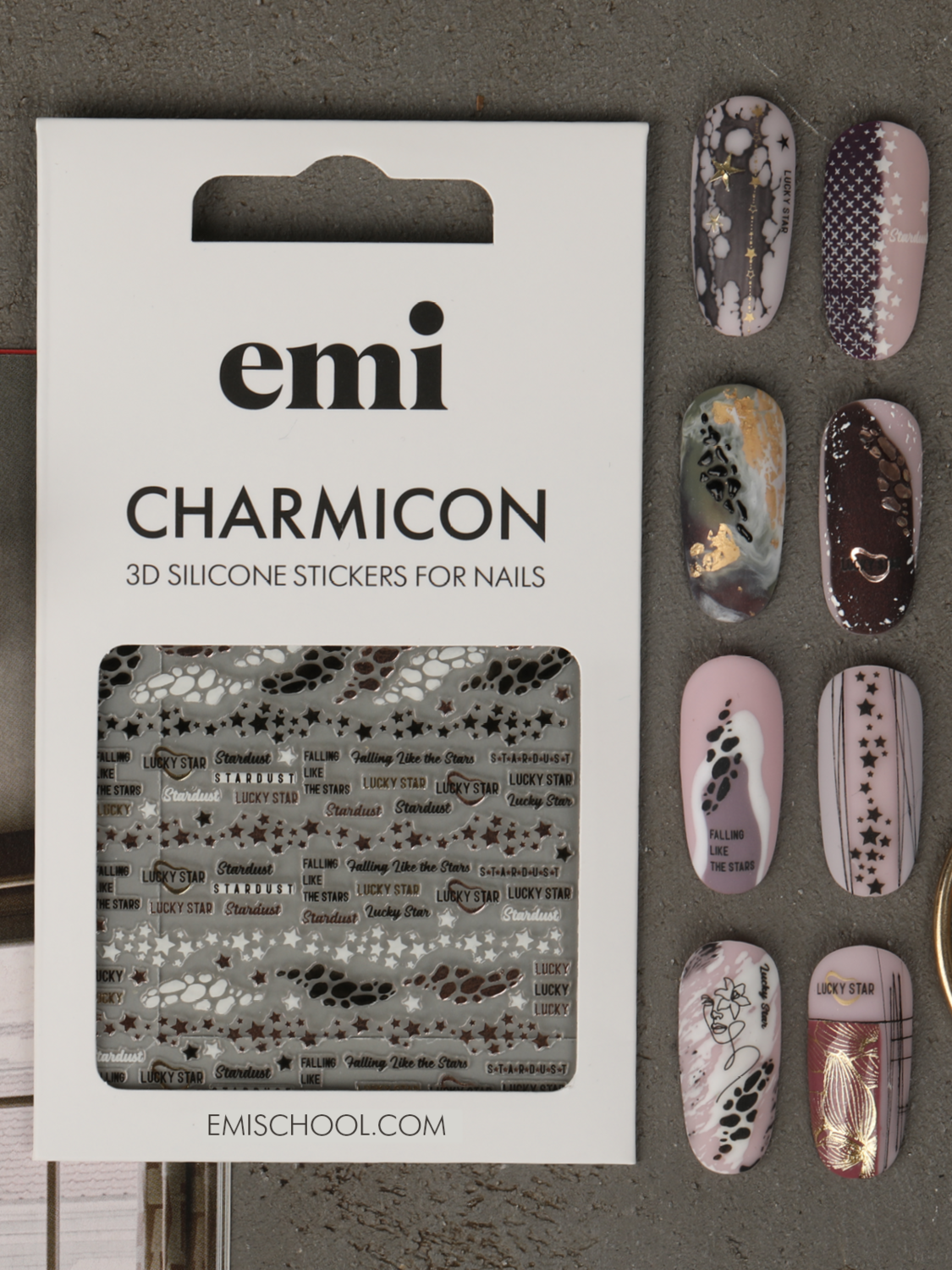 EMI Charmicon 3D Silicone Stickers – #219 Cozy Autumn