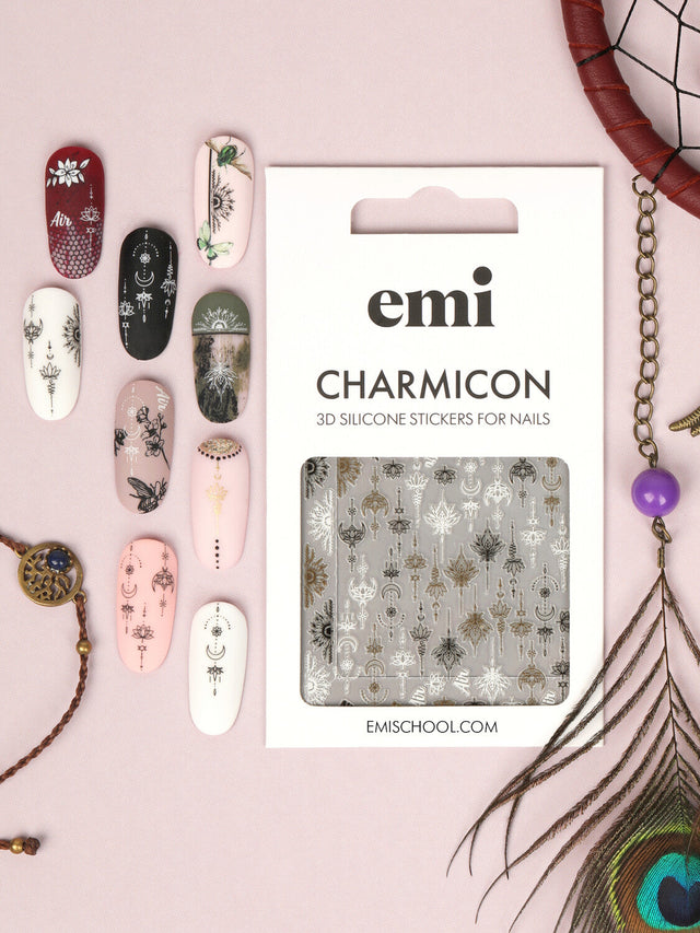 EMI Charmicon 3D Silicone Stickers – #223 Boho