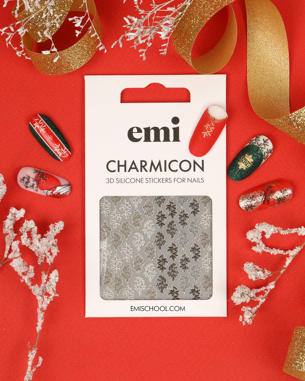 EMI Charmicon 3D Silicone Stickers – #225 Natural Pattern