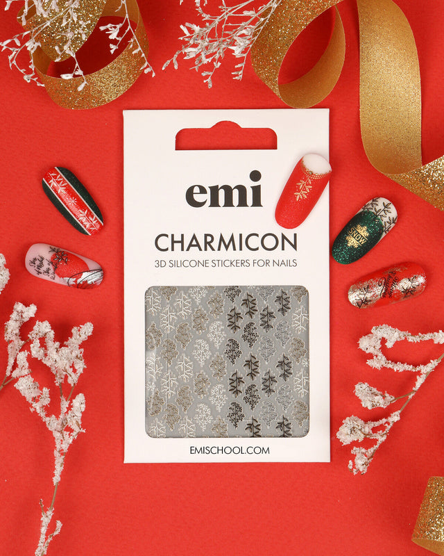 EMI Charmicon 3D Silicone Stickers – #225 Natural Pattern