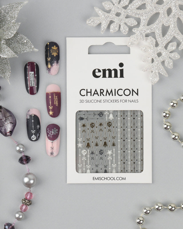 EMI Charmicon 3D Silicone Stickers – #226 New Year Decor