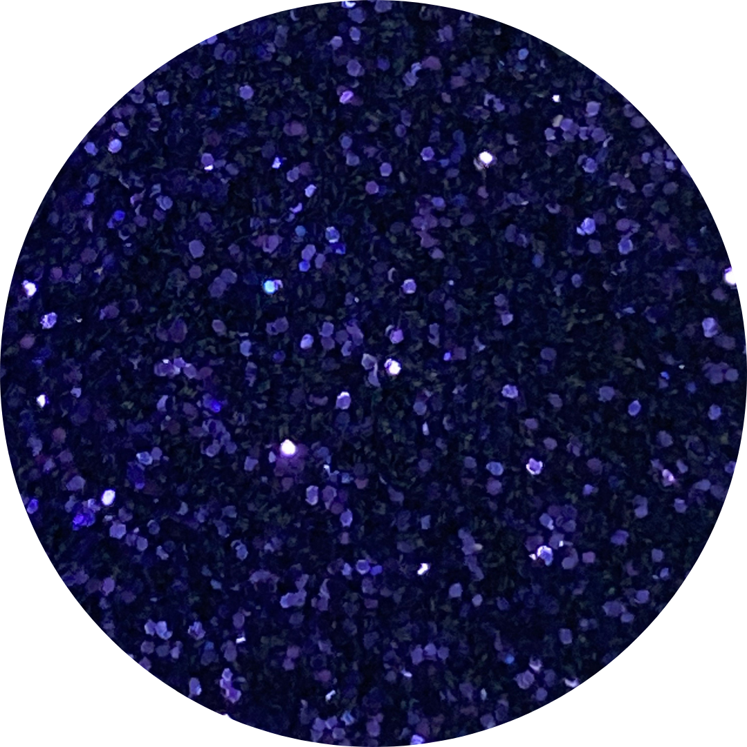 YN Purple glitter