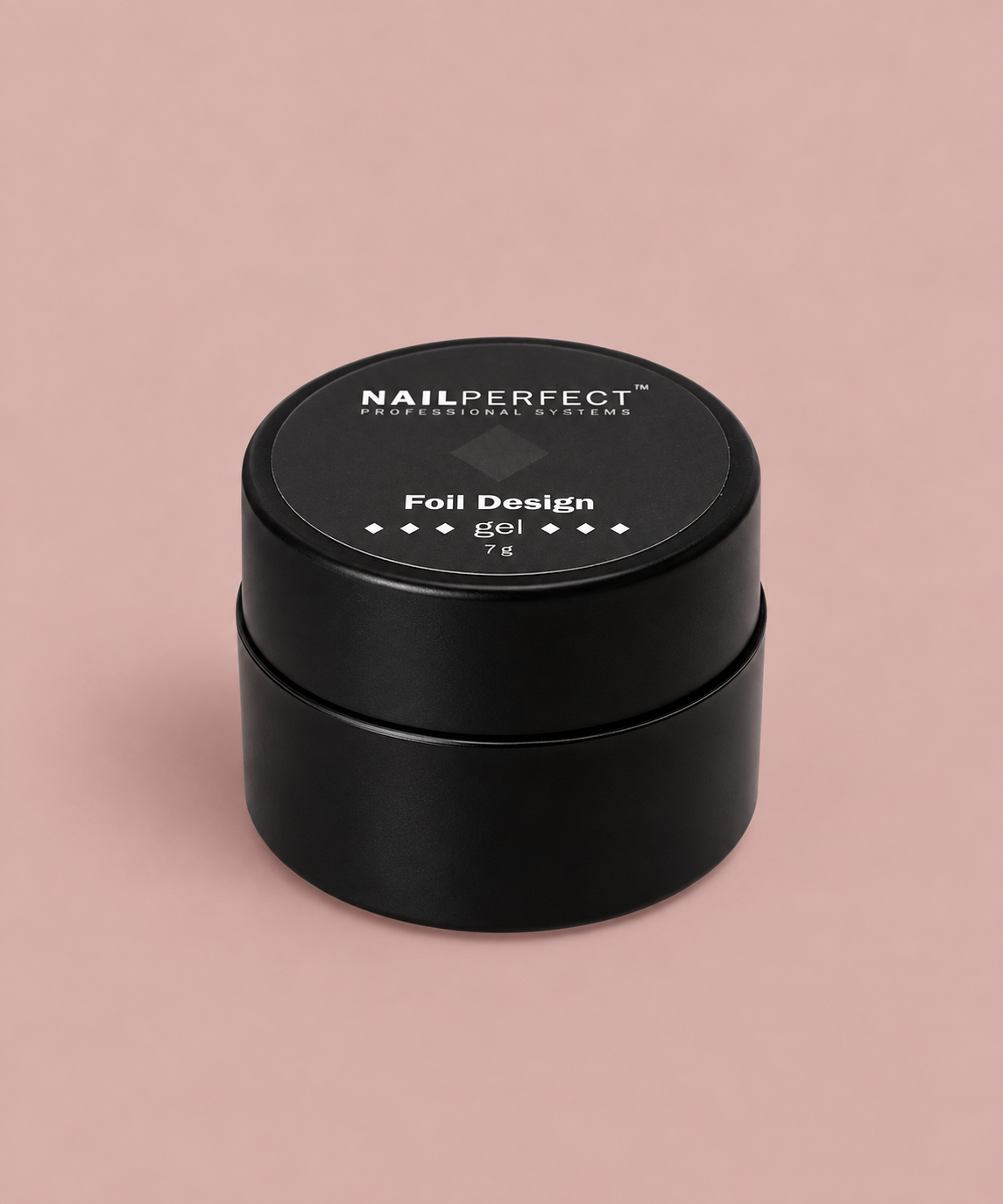 Nail Perfect Foil Design Gel Black, 7 g