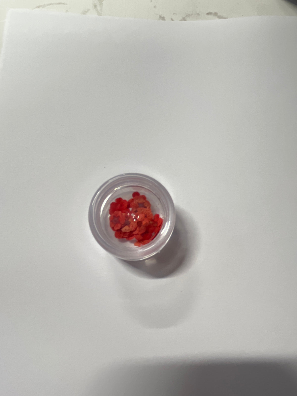 NLC nail art bloemen