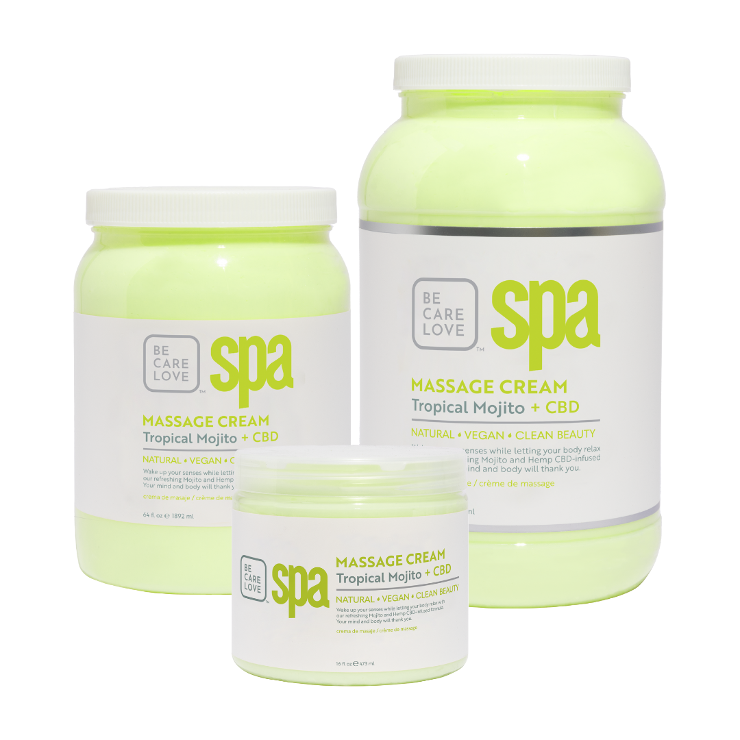 BCL SPA Massage Cream Tropical Mojito + CBD